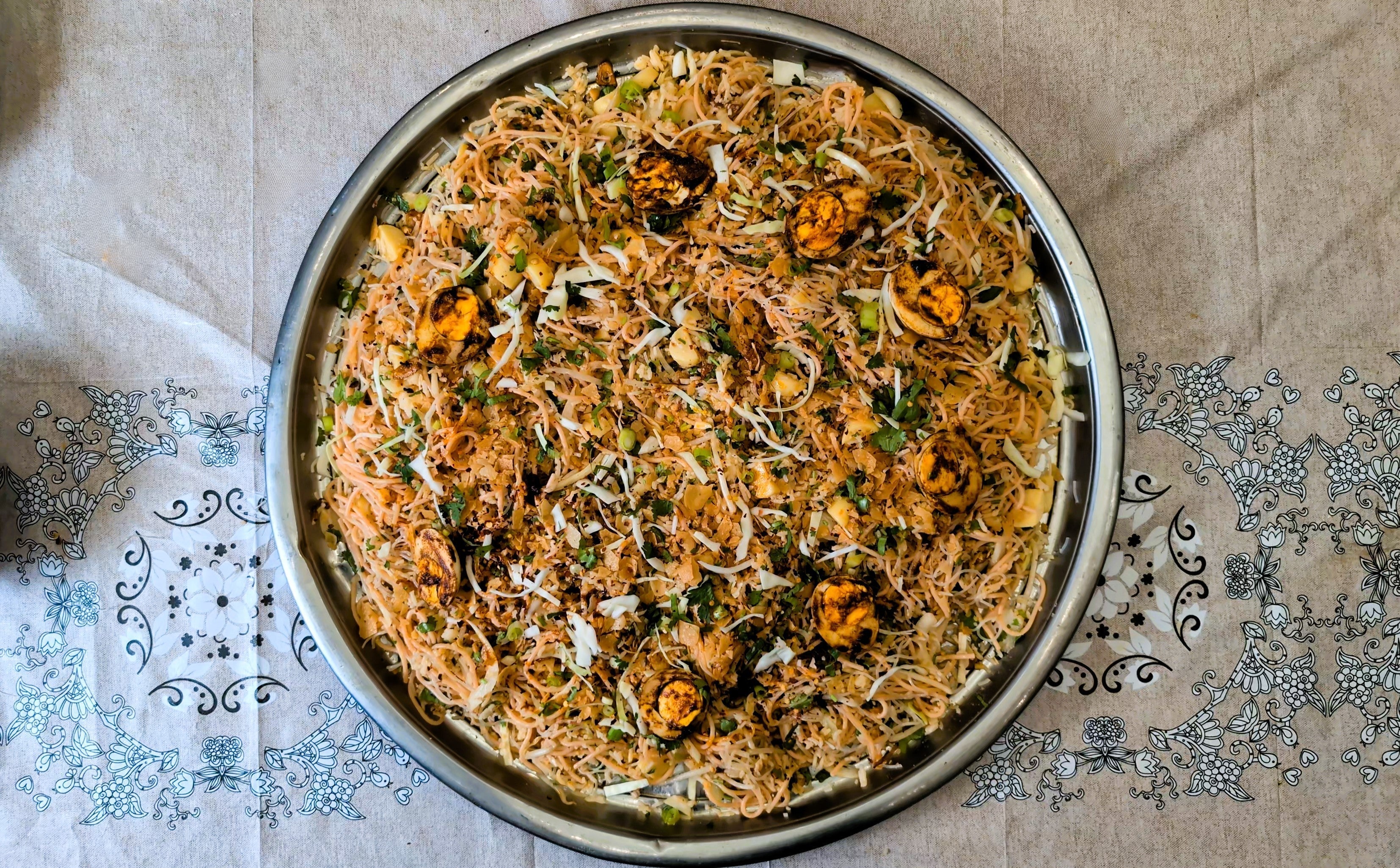 Burmese chilli crisp used in seven different ways, including toast, eggs, noodles and marinades