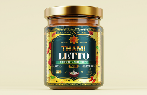 Thami Letto – Burmese Rice & Noodle Topper (Vegan)