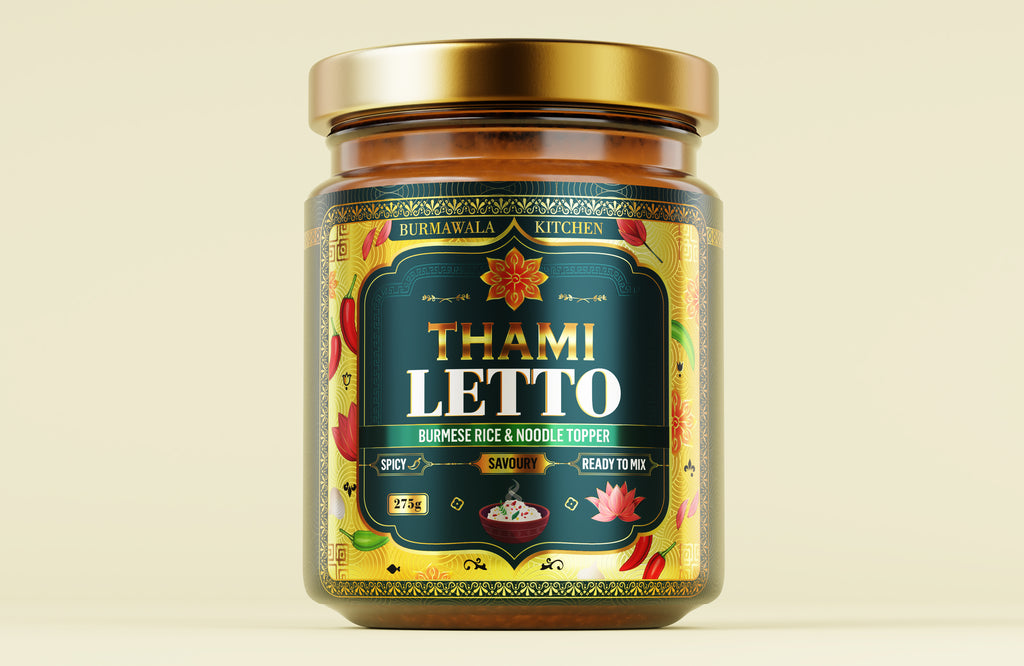 Thami Letto Burmese chilli crisp preparation video