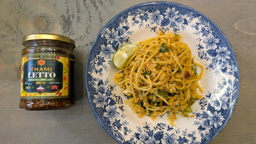 Thami Letto – Burmese Rice & Noodle Topper (Fish)